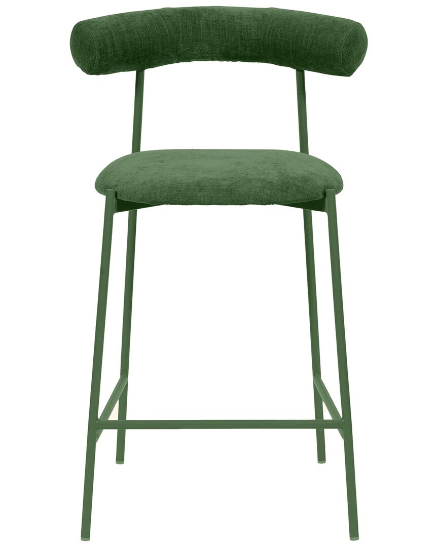 Tov Furniture Liliana Performance Velvet Counter Stool