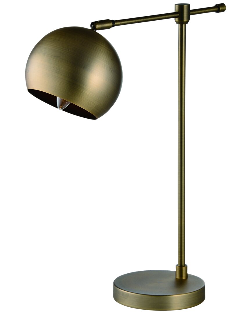 Shatana Home Bailey Task Lamp In Metallic