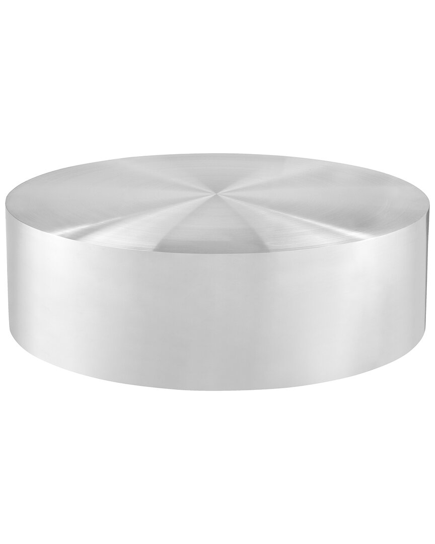Pangea Home Spencer Round Coffee Table Metal