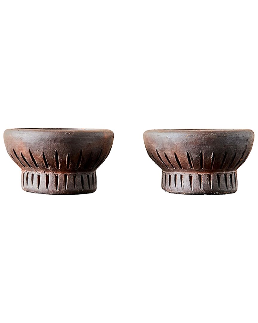 Bidkhome Tealight In Brown