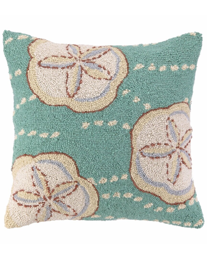 Makers Collective Sand Dollar Wool Hook Pillow