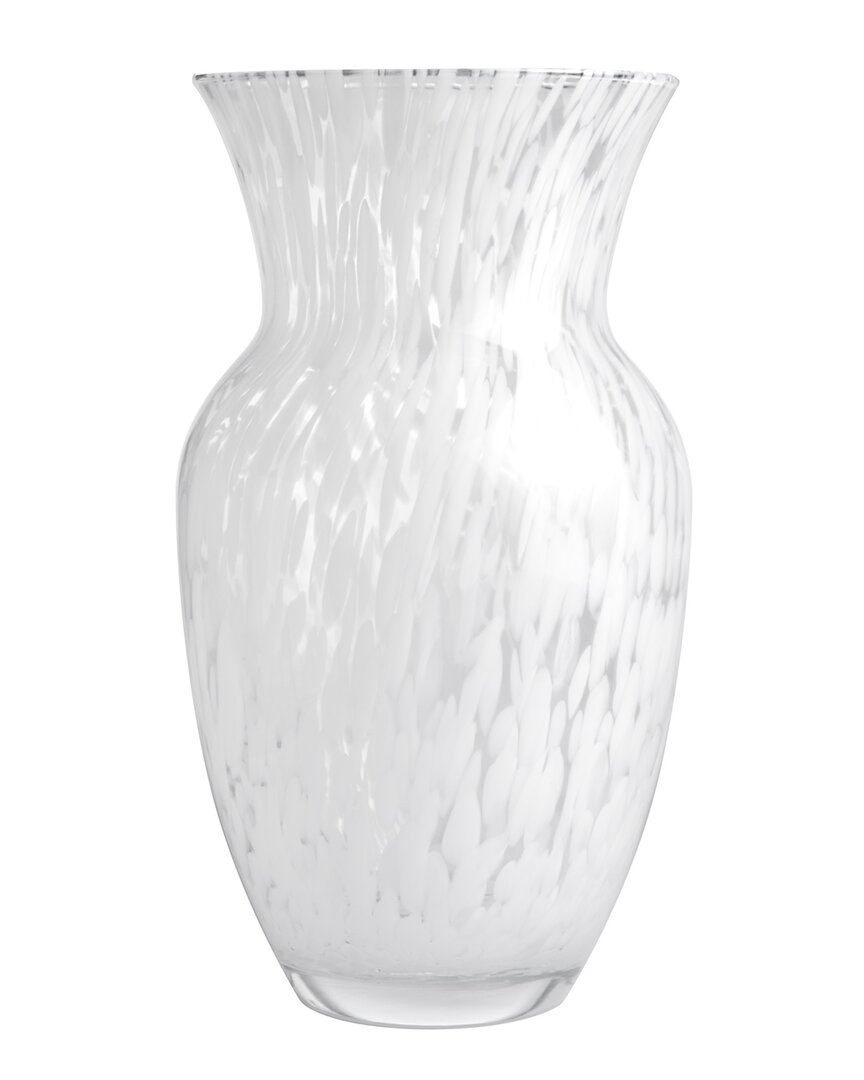 Barski Hand Made Vase With Opal Raindrop Design