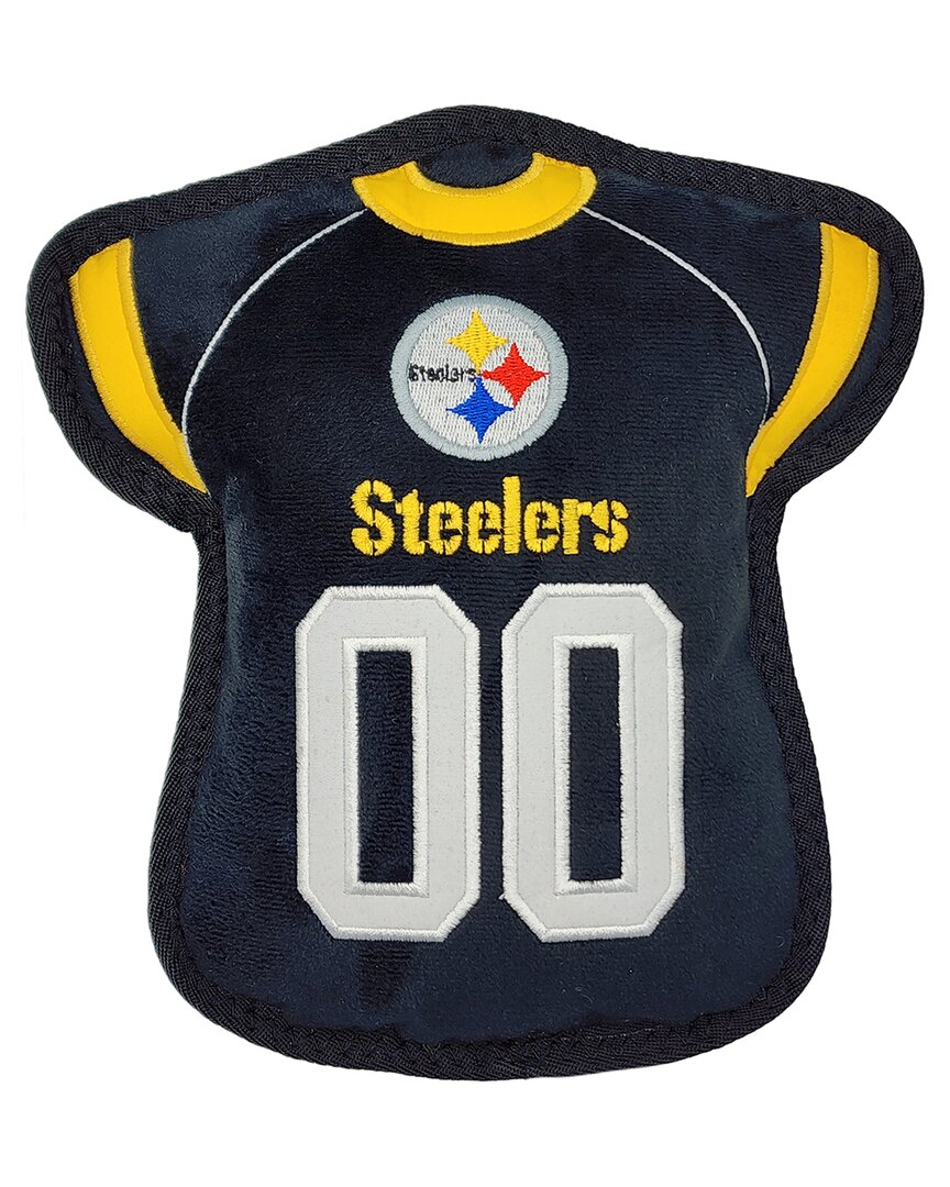 Shop Pets First Nfl Pittsburgh Steelers Jersey Tough Toy In Multicolor
