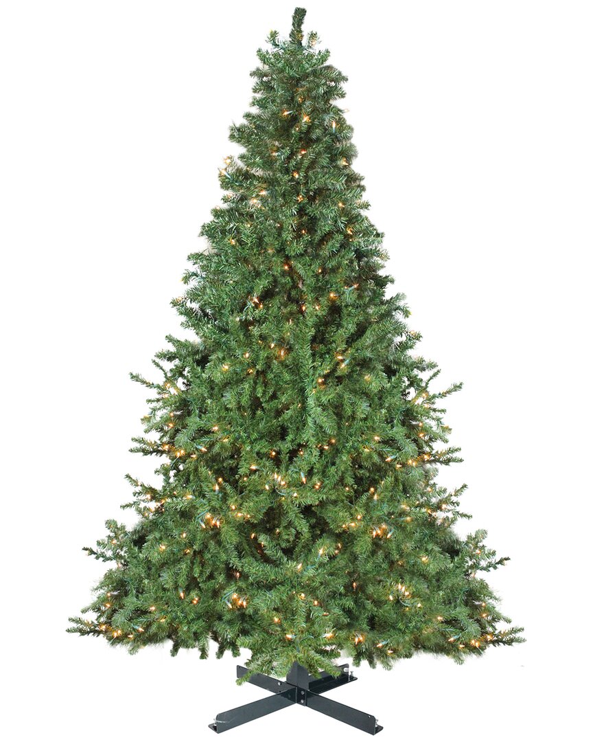 Shop Northern Lights Northlight 15ft Pre-lit Canadian Pine Commercial Artificial Christmas Tree - Warm White Lights In Green