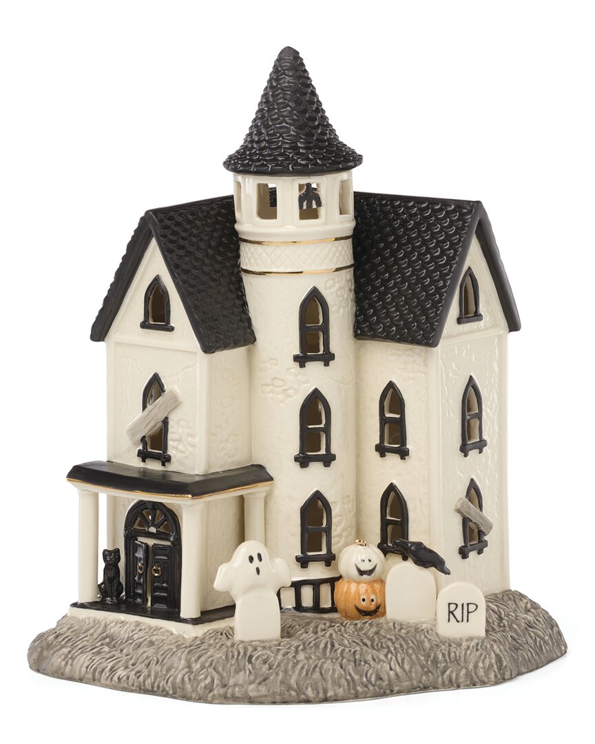 Lenox Vintage Halloween Led Manor Figurine In Multi