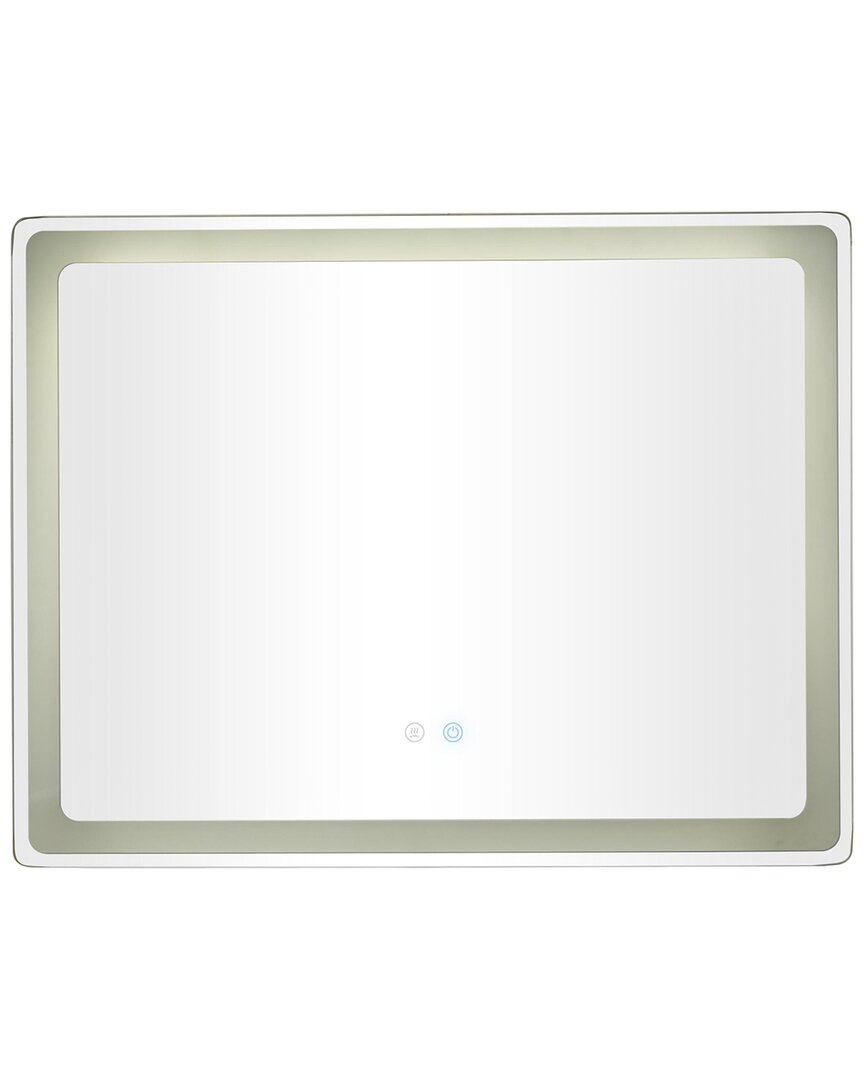 Peyton Lane Modern Anti Fog Mirror In Silver