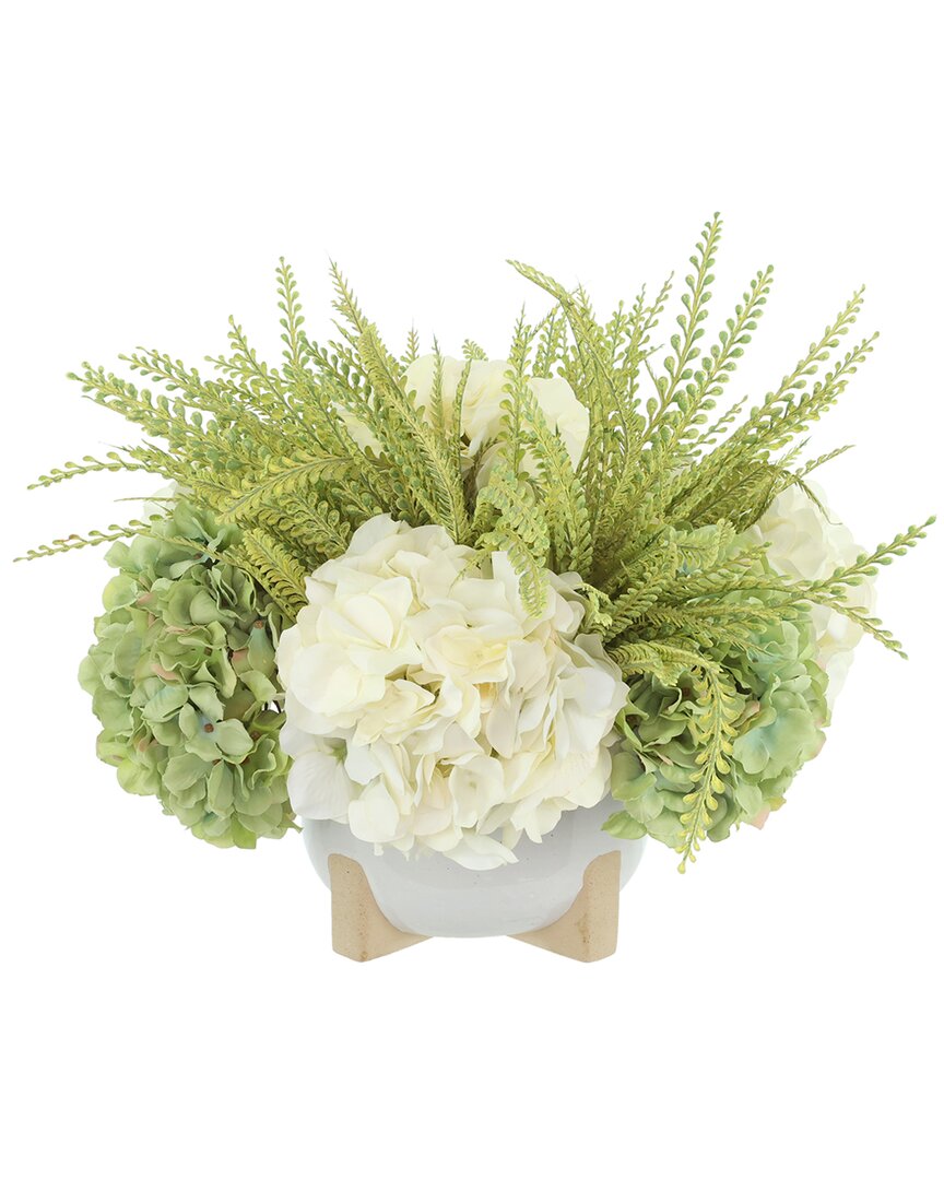 Creative Displays Floral Centerpiece With Hydrange In Multi