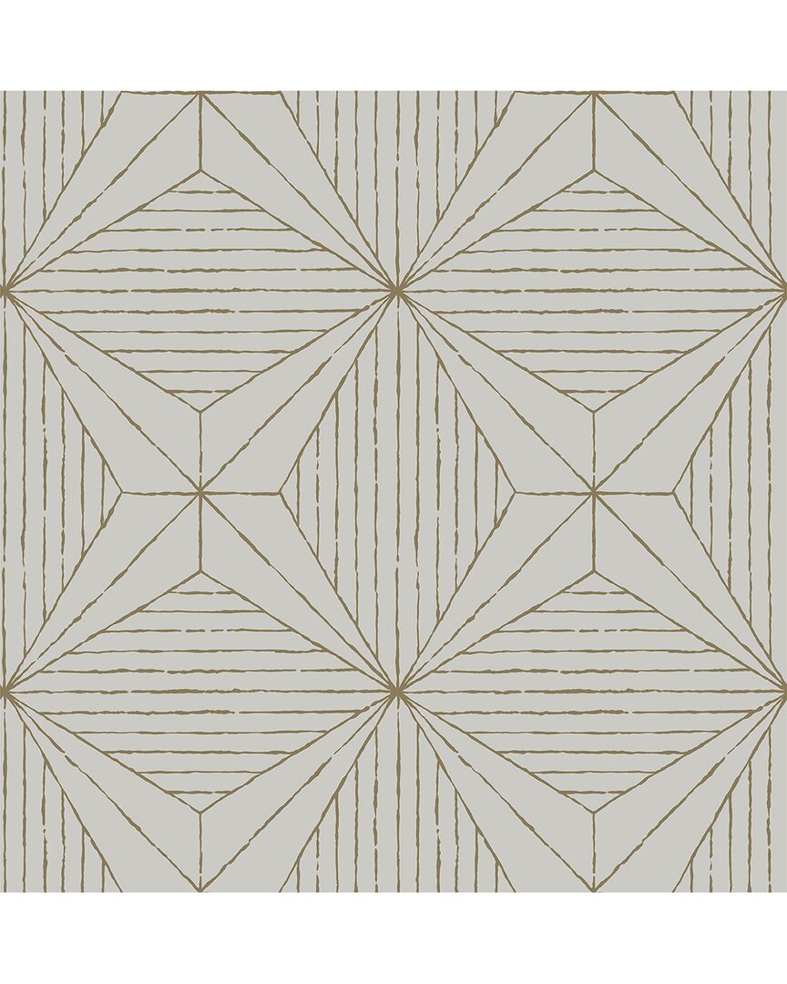 SCOTT LIVING SCOTT LIVING GOLD AURUM PEEL & STICK WALLPAPER