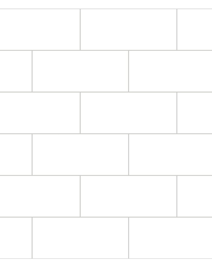 INHOME INHOME METRO TILE PEEL & STICK BACKSPLASH