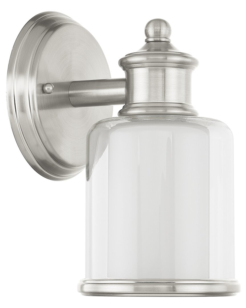 Livex Lighting Middlebush 1 Lt Bn Wall Sconce