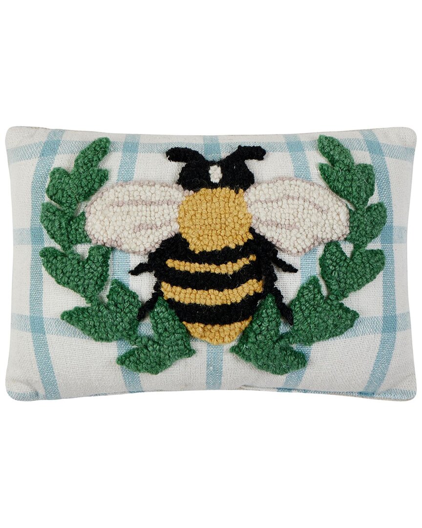 Peking Handicraft Bee Wreath Hook Pillow