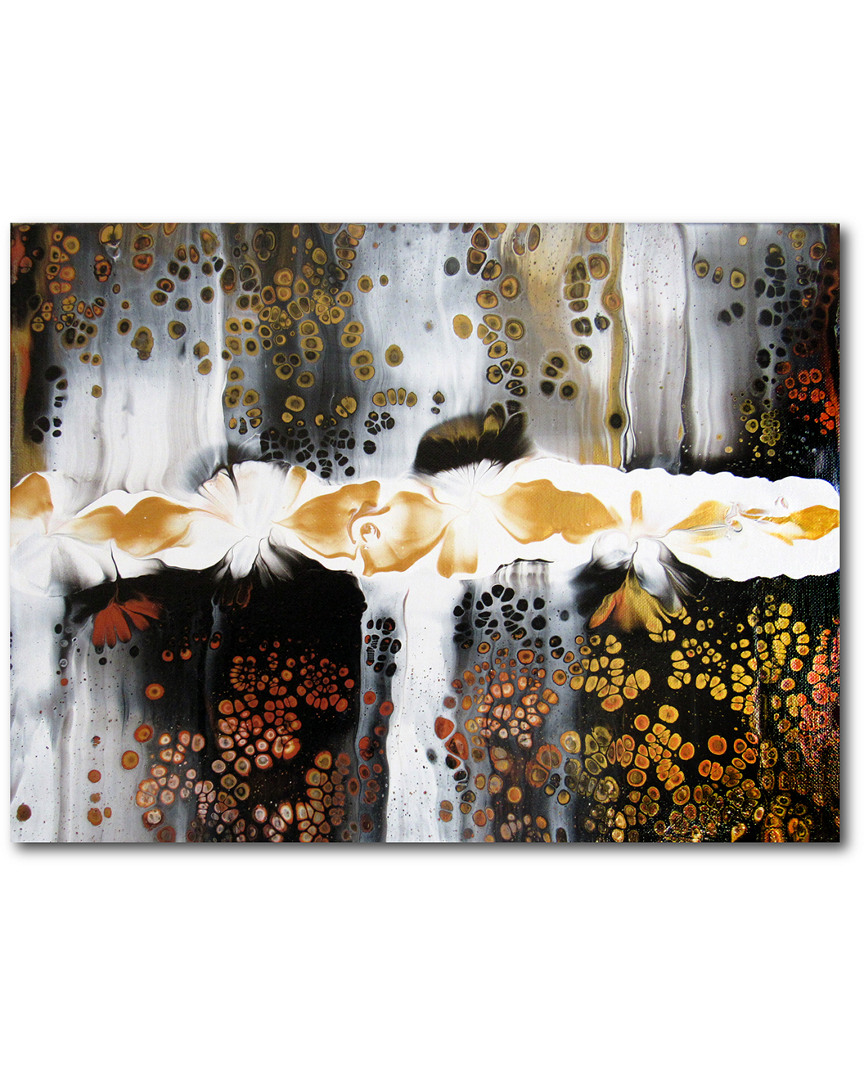Courtside Market Wall Decor Courtside Market Golden Waterfall Gallery-wrapped Canvas Wall Art