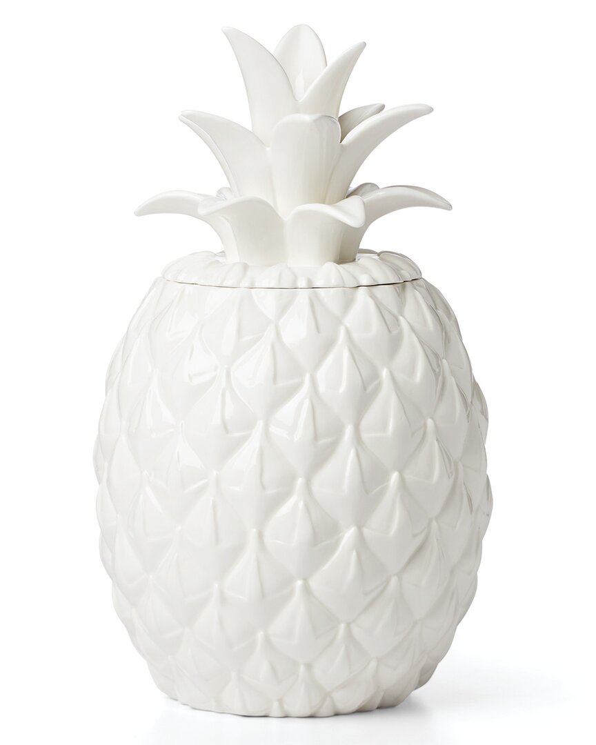 Lenox Wicker Creek Pineapple Cookie Jar
