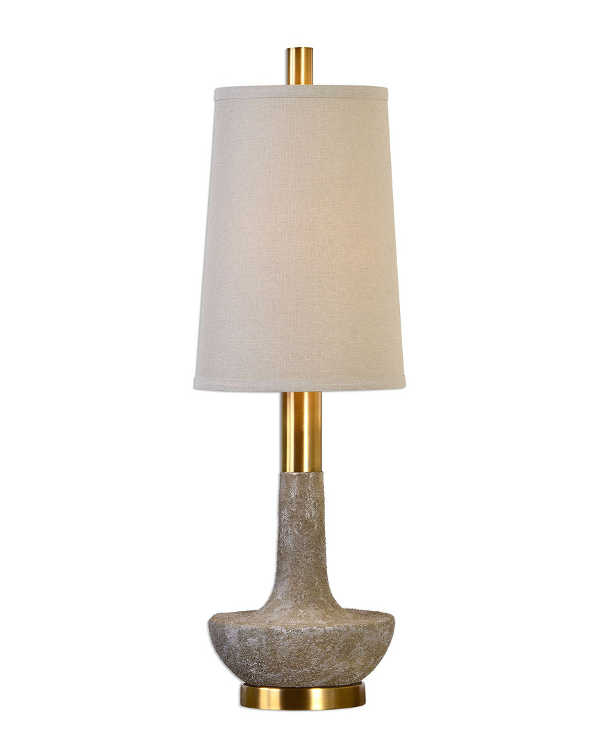 Shop Uttermost Volongo Stone Ivory Buffet Lamp