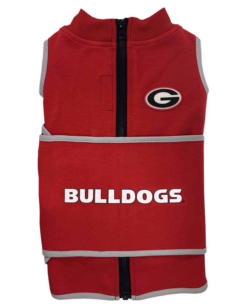 Pets First Ncaa Georgia Soothing Solution Vest In Multicolor