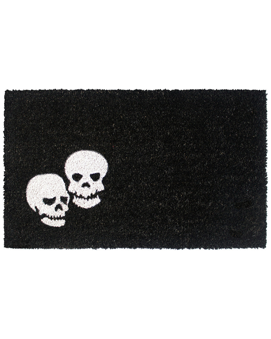 Master Weave Rug Smith Skeletons Doormat In Black