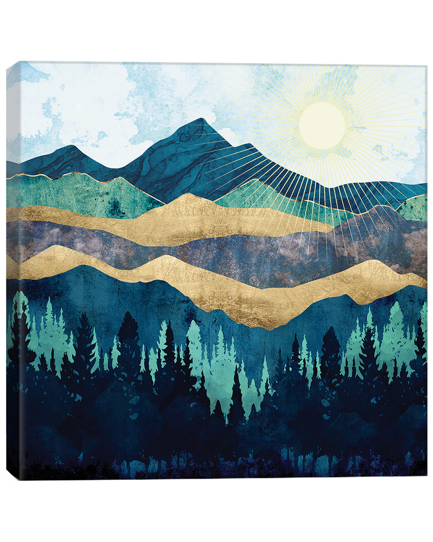 Icanvas Blue Forest By Spacefrog Designs Wall Art