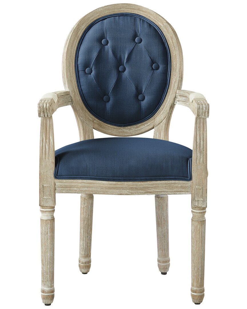 Shop Rustic Manor Chanelle Blue Dining Chair