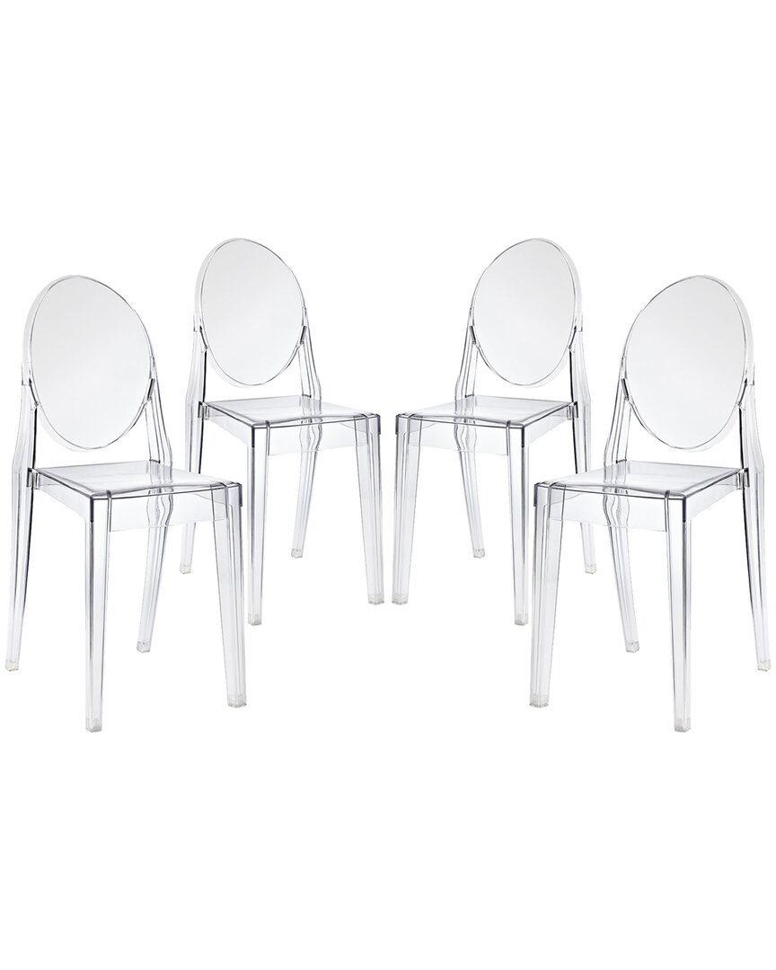 Modway Casper Dining Chairs Set Of 4