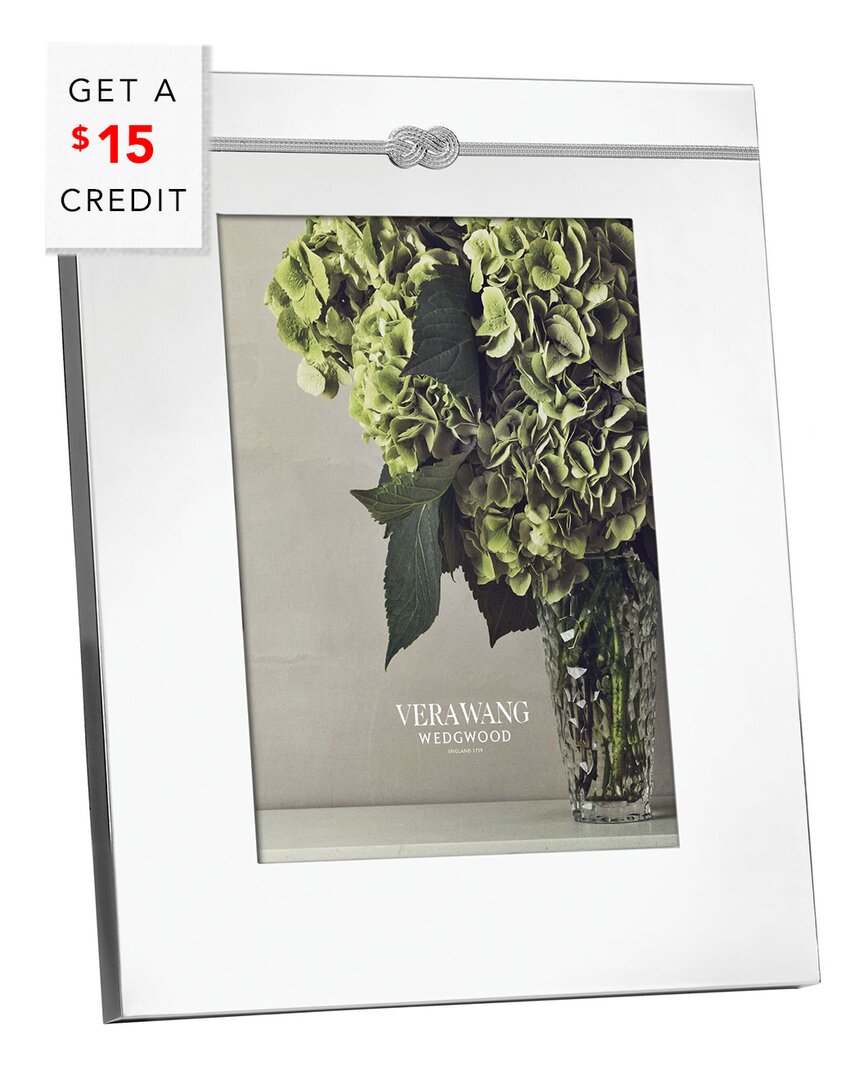 Wedgwood Vera Wang For  Infinity 8x10in Frame With $15 Credit