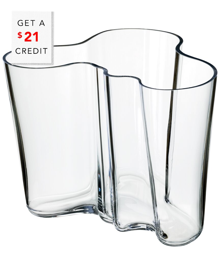Iittala Aalto 6.25 Clear Vase