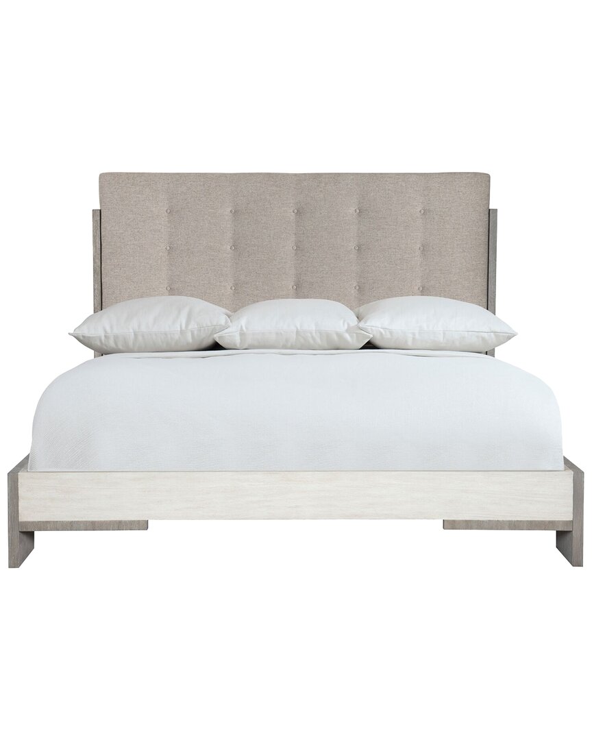 Bernhardt Foundations Upholstered Button Tufted Bed