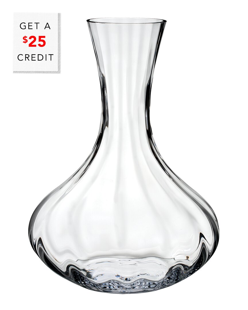 Waterford Elegance Optic Glass Carafe 1000ml In Clear