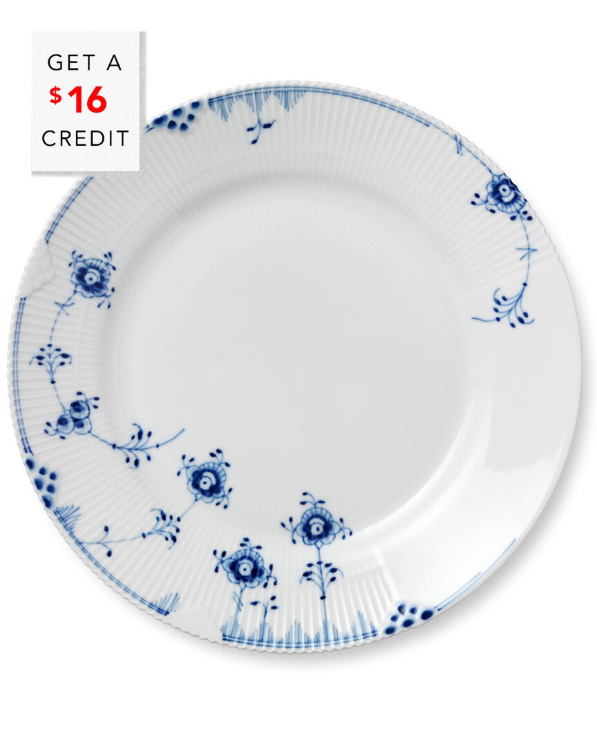 Royal Copenhagen 11in Elements Dinner Plate With $16 Credit