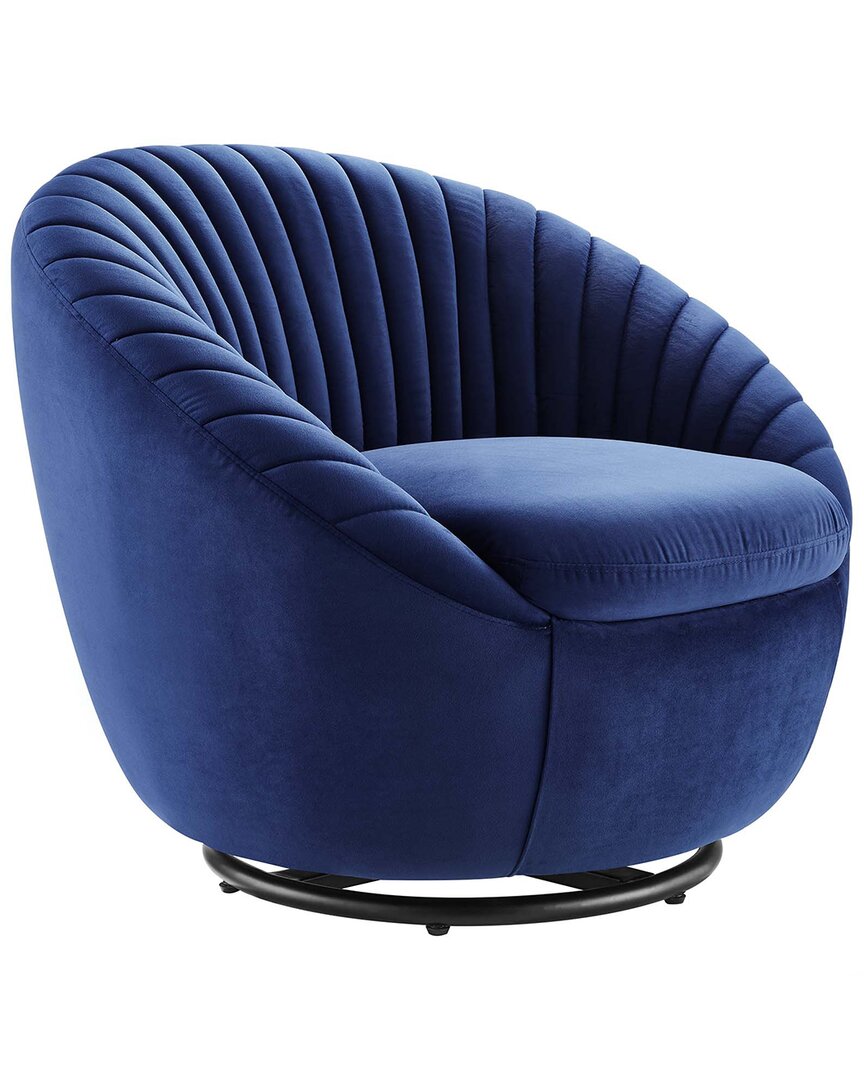 Modway Whirr Tufted Performance Velvet Swivel Chair