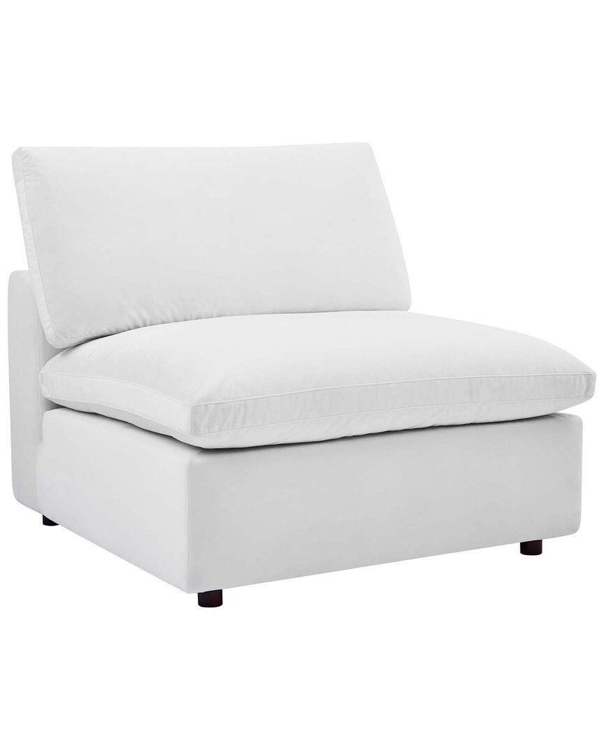 Modway Commix Down-filled Overstuffed Performance Velvet Armless Chair