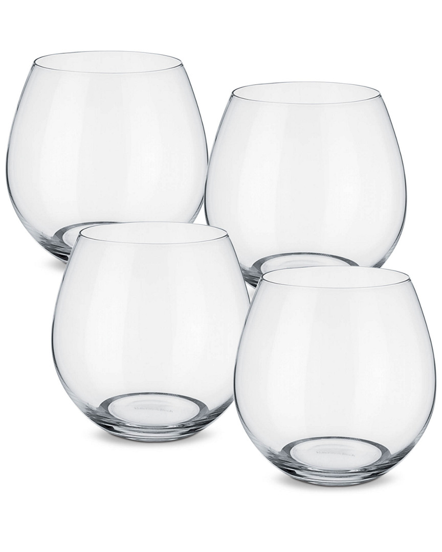 Shop Villeroy & Boch Entree Set Of 4 Stemless Glasses