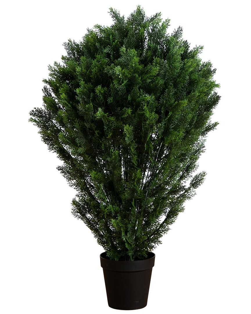 NEARLY NATURAL NEARLY NATURAL 5FT ARTIFICIAL CEDAR BUSH UV-RESISTANT (INDOOR/OUTDOOR) 