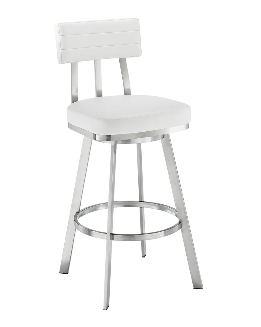 Armen Living Benjamin 26in Swivel Counter Stool