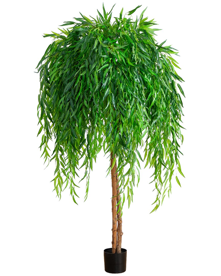 Nearly Natural 6ft. Willow Artificial Tree (real Touch)