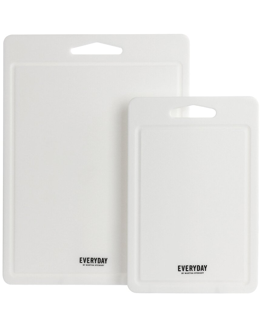Martha Stewart Everyday Fayer 2pc Polypropylene 16in & 12in Cutting Board Set