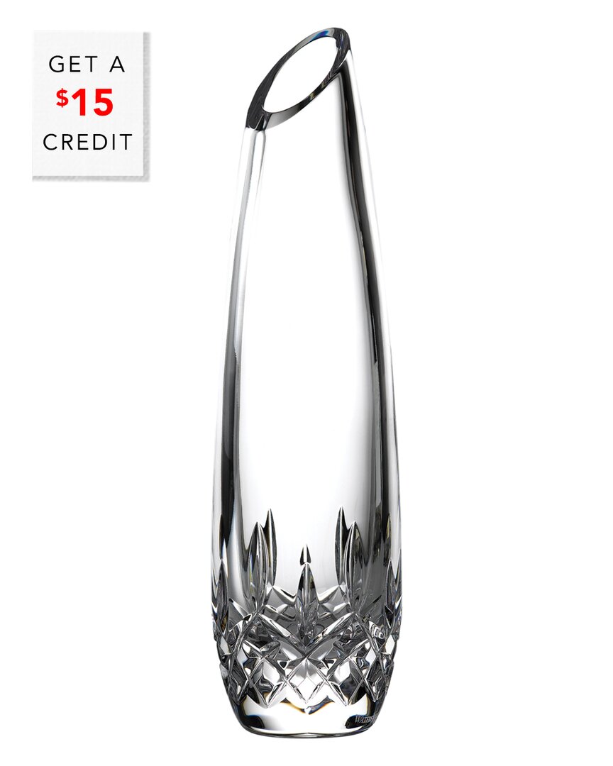 Waterford Lismore Essence Bud 9.5" Vase In Clear