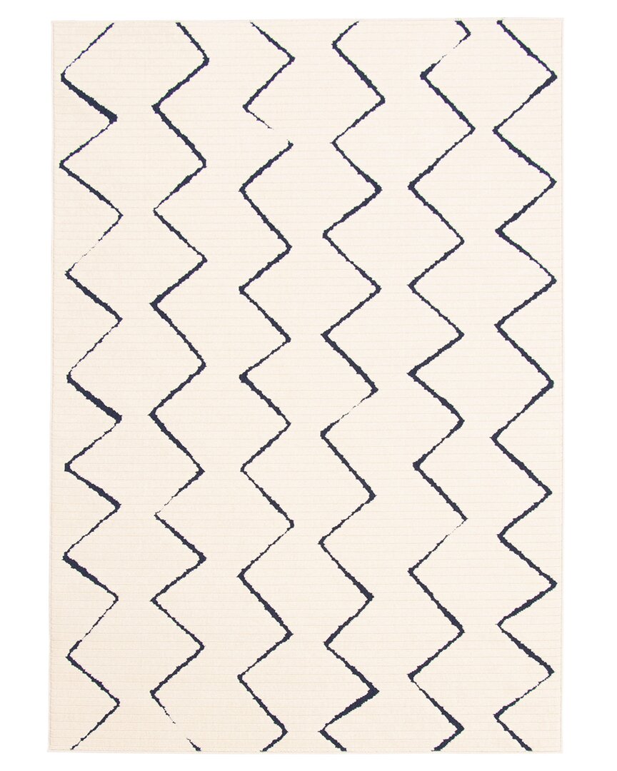 Ecarpet Raya Indoor/ Outdoor Rug In Ivory