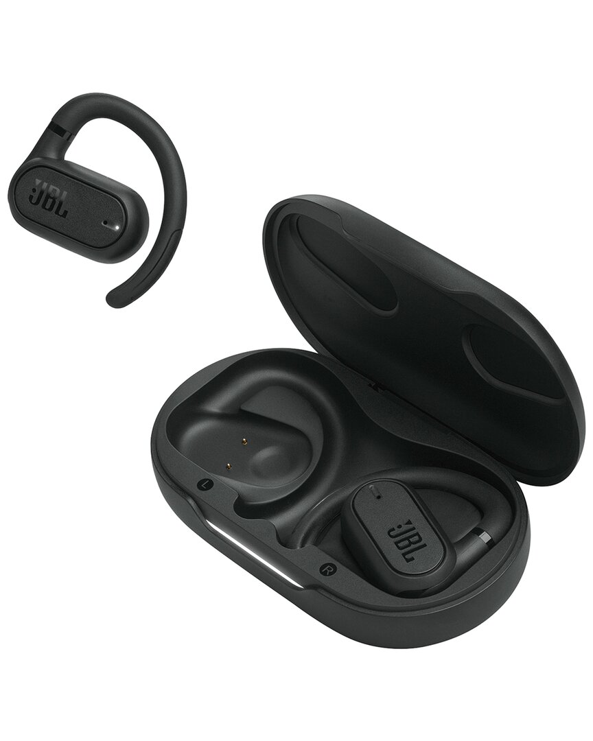 Jbl Soundgear Sense True Wireless Open-ear Earbuds In Black
