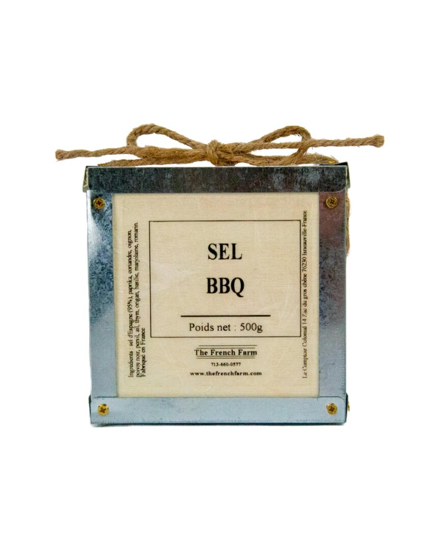 The French Farm The Bbq Salt Box Pack Of 6 In Multi