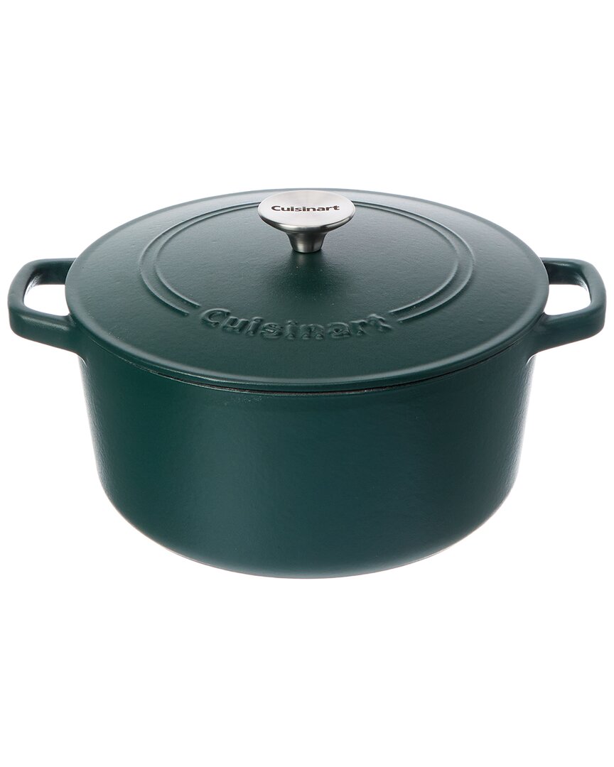 Cuisinart 5qt Round Casserole In Green