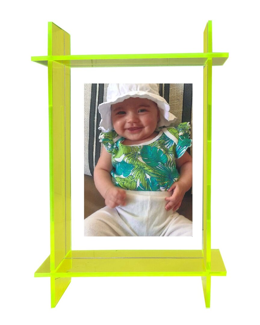 Shop R16 Lucite 8x10 Frame In Green