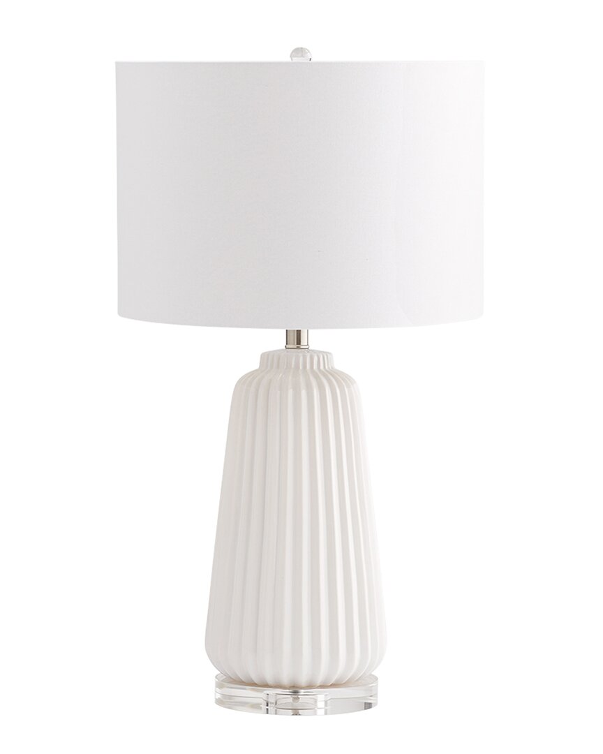 Shop Cyan Design Delphine Table Lamp In White