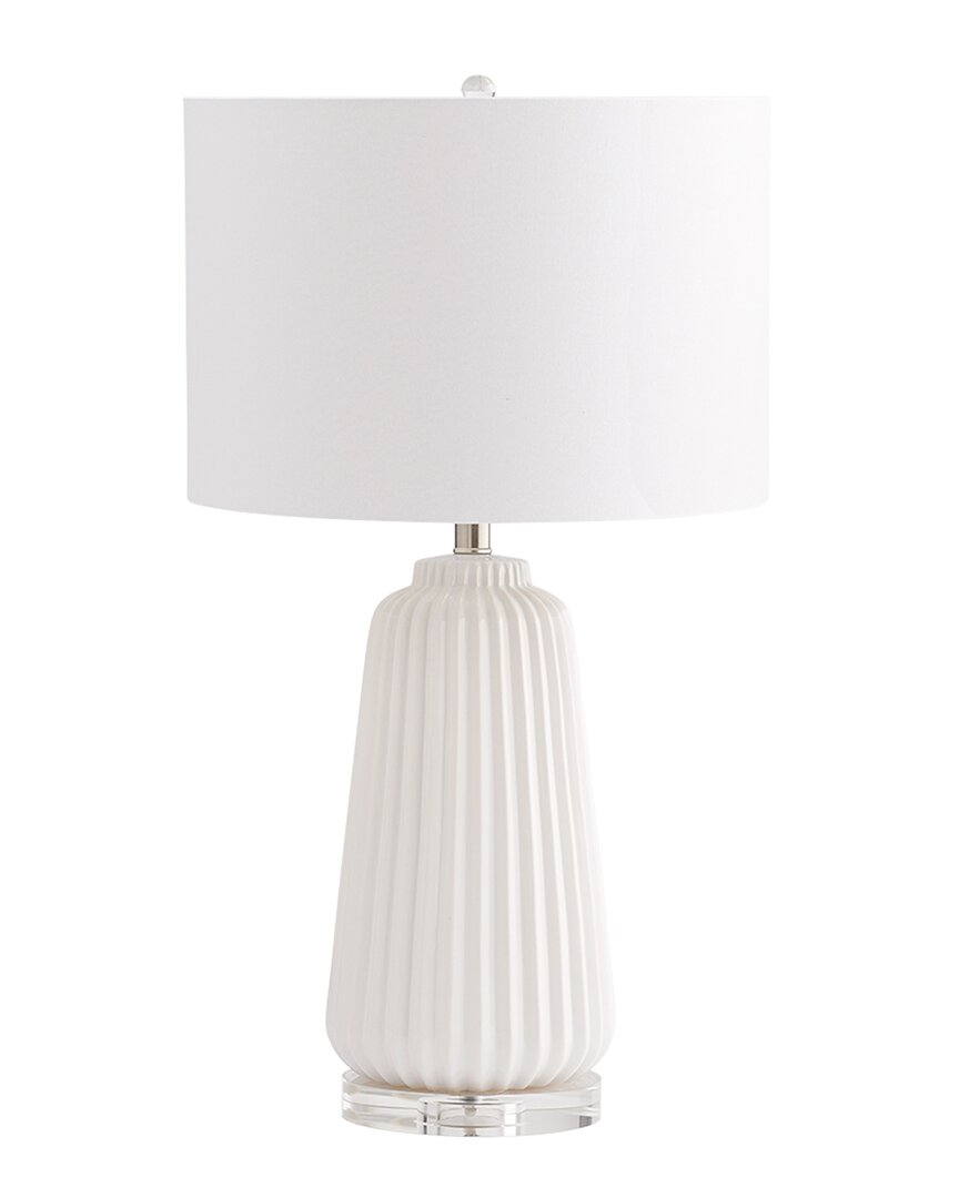 Cyan Design Discontinued Delphine Table Lamp In White