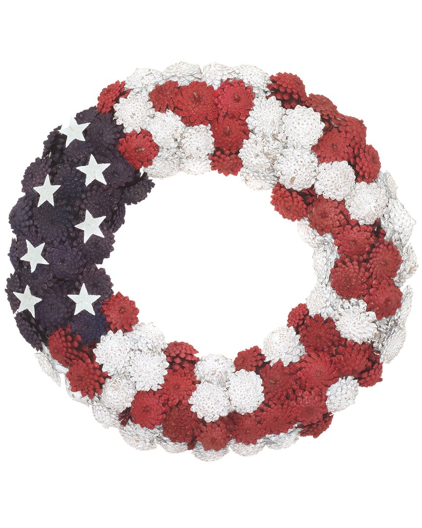 National Tree Company Wreath In Red