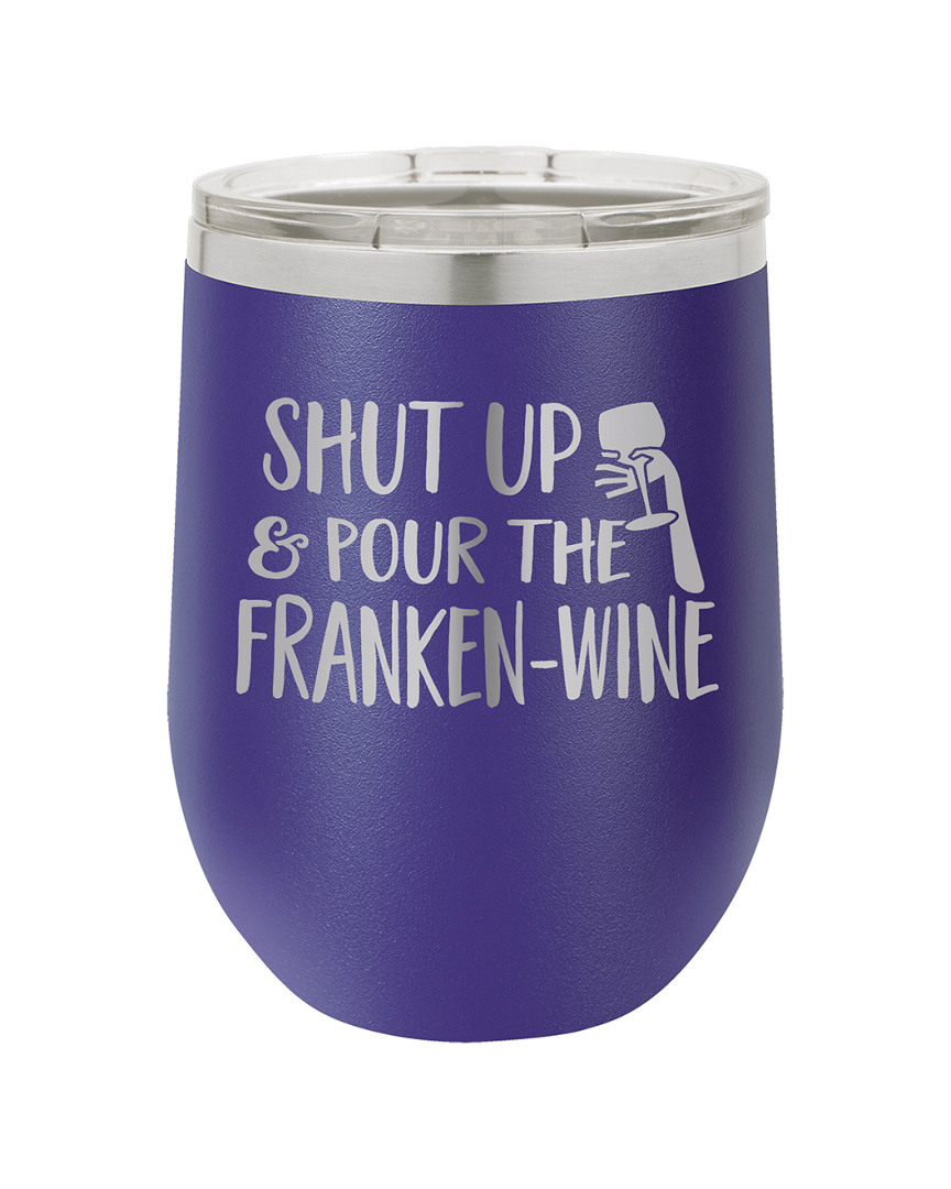 Susquehanna Pour The Franken-wine Purple Insulated Stemless Tumbler With Lid