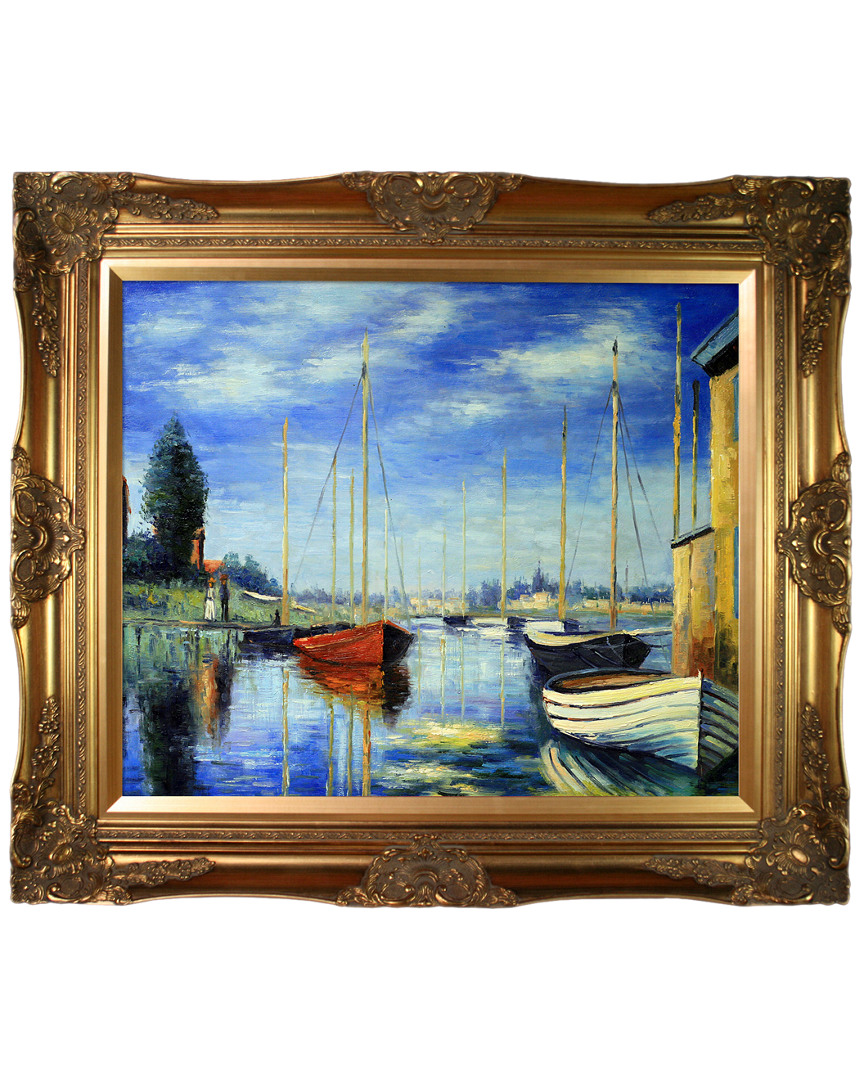 Overstock Art Argenteuil, Yachts 02 By Claude Monet