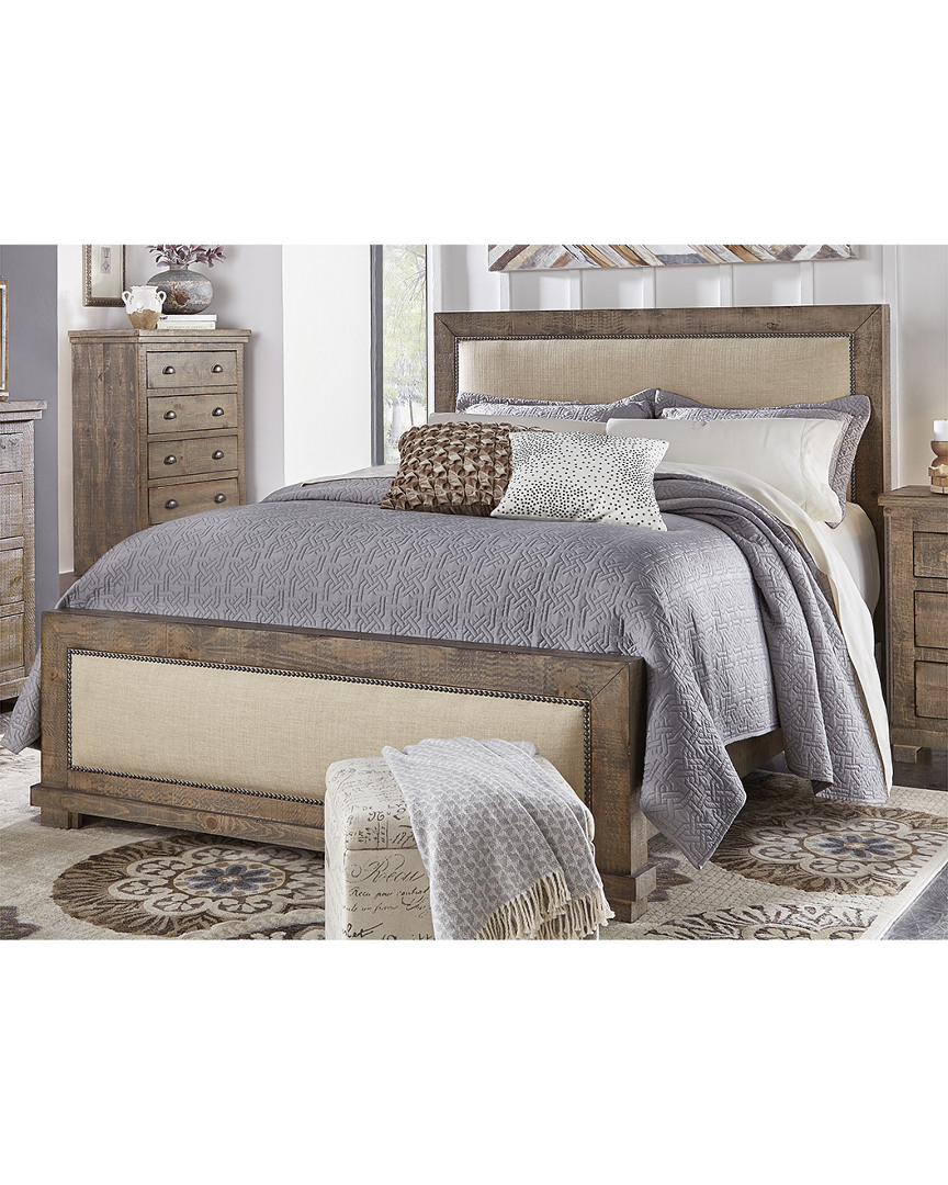 Progressive Furniture 5/0 Complete Queen Upholstered Bed