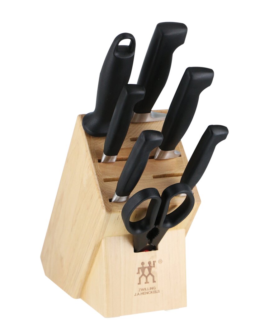 Zwilling J.a. Henckels Four Star Anniversary 8pc Knife Block Set