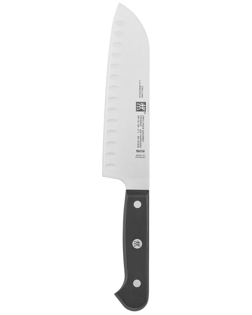 Zwilling J.a. Henckels Gourmet 7in Hollow Edge Santoku Knife