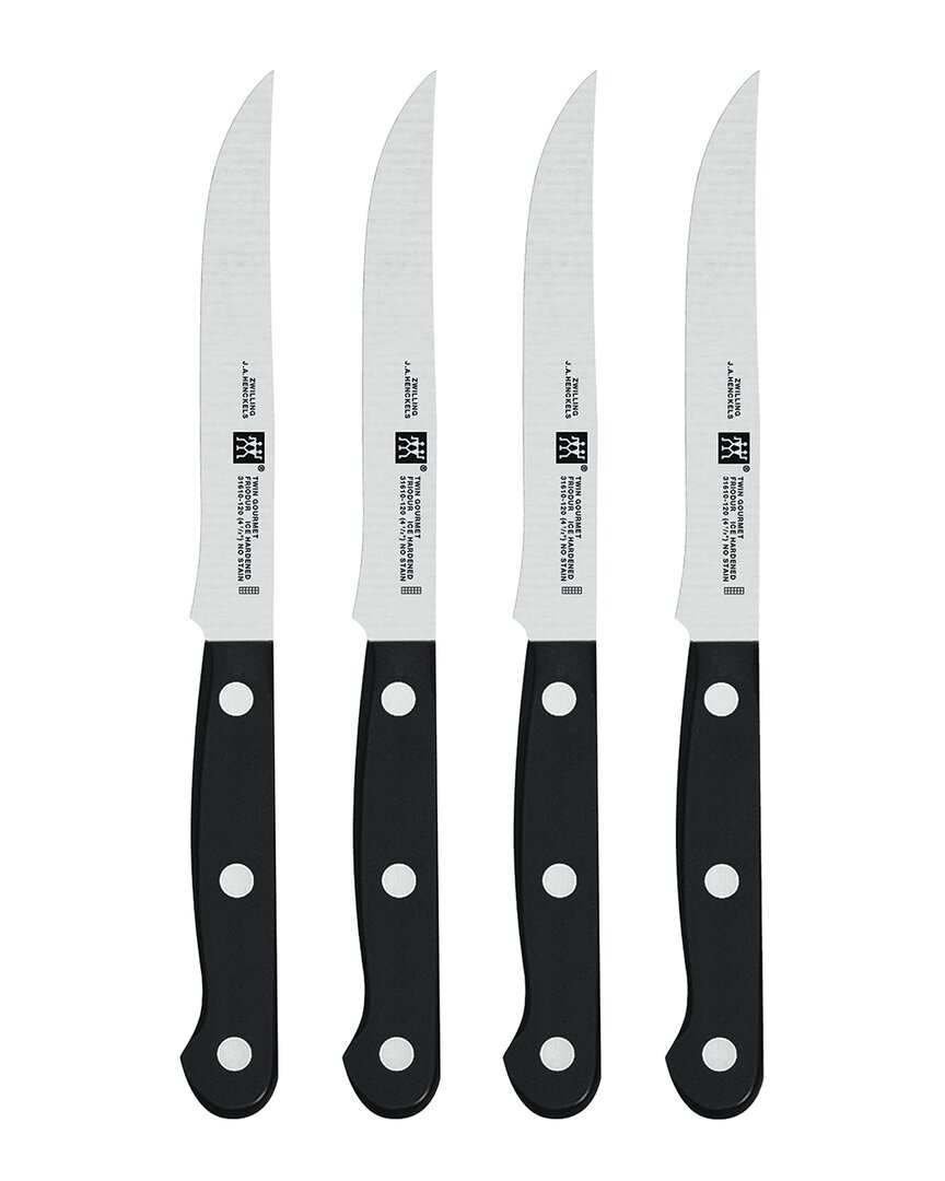 Zwilling J.a. Henckels Discontinued Gourmet Classic 4pc Steak Knife Set